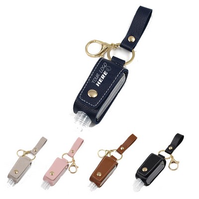 Portable 30 ML Hand Sanitizer Holder W/ Keychain