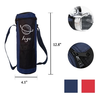 MOQ20 Oxford Fabric Insulated Bottle Carrier Bag