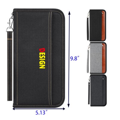 Travel Passport Holder Wallet