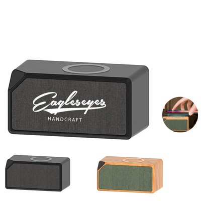 5W Wireless Speaker with Built-in Charger