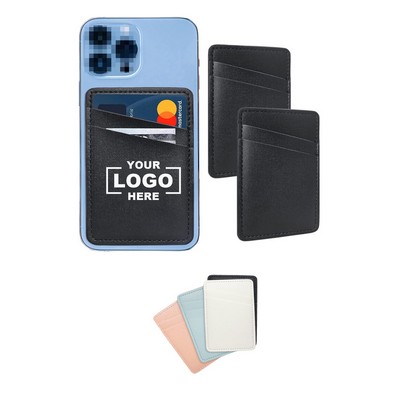 PU Phone Back Card Holder