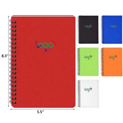 Eco-Conscious Spiral-Bound Notepad Notebook