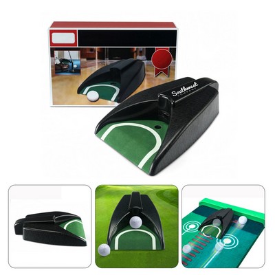 Golf Automatic Practice Tool with Realistic Green Simulation