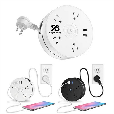 Pull-Out Power Socket Adapter