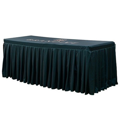 6' Table Skirt in with Top