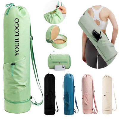 Yoga Mat Bag with Multi-Functional Storage Pockets