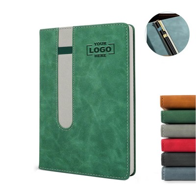 A5 Leather Journal with Pen Holder(Free Shipping)
