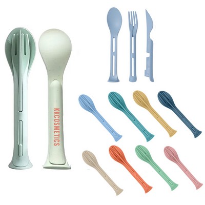 3-in-1 Portable Cutlery Set