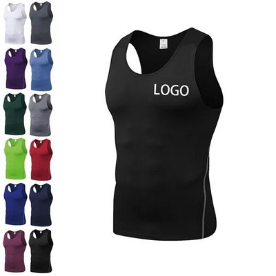 Sports training tight vest quick-drying clothing