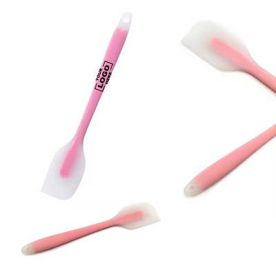 Heat-Resistant Silicone Spatula with Ergonomic Handle Design