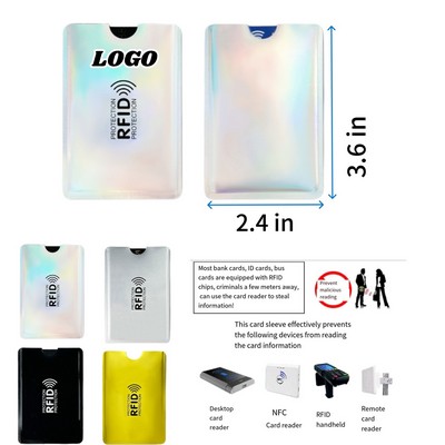 RFID Anti Demagnetization Card Sleeve