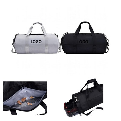 Large-capacity multi-functional dry-wet separation fitness bag
