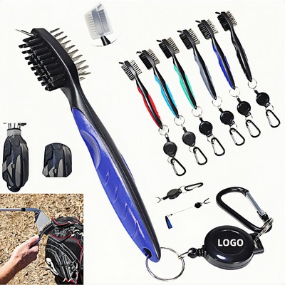 Golf Club Double-Sided Cleaning Brush