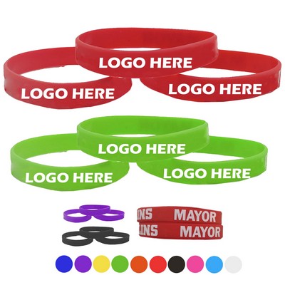 1/2" Silicone Bracelet