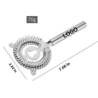Stainless Steel Cocktail Strainer