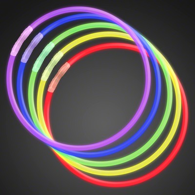 Assorted Color 22" Glow Necklace - BLANK