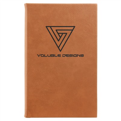 Rawhide Faux Leather Journal, 5 1/4" x 8 1/4"