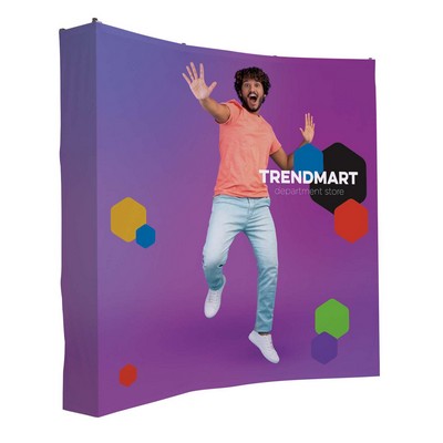 8' Curved Splash Wrap Kit (Block-Out)