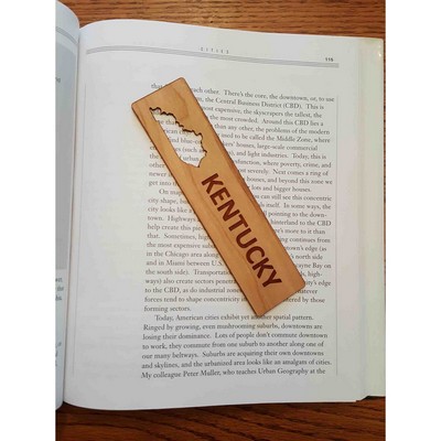 1.5" x 5.75" - Kentucky Hardwood Bookmarks