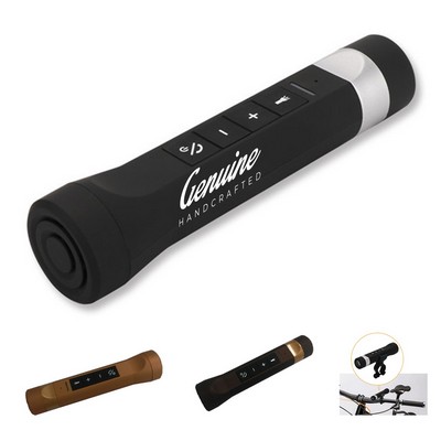 Multi-Function Flashlight with Wireless Bluetooth Speaker