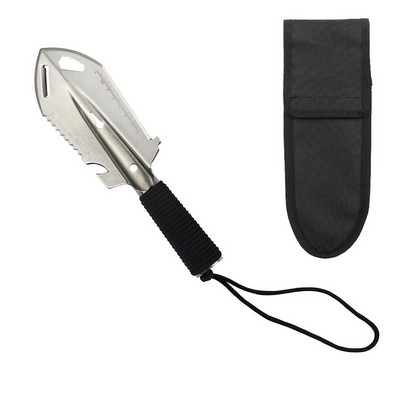 8-In-1 Stainless Steel Multifunctional Camping Shovel