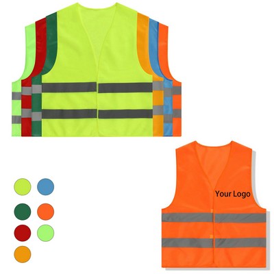 Reflective Polyester Safety Vest