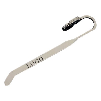 Metal Four-Leaf Clover Bookmark