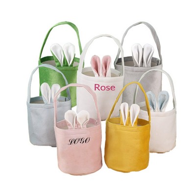 Easter Bunny Rabbit Ear Design Basket