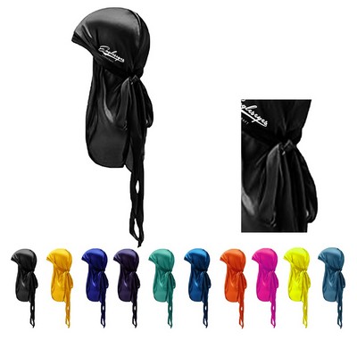Silky Satin Wave Protective Headwrap