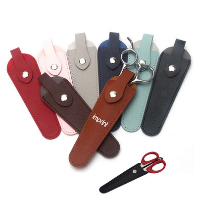 Leather Scissors Bag Sheath