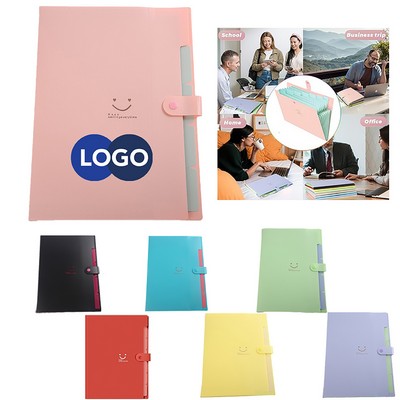 Expanding File Organizer with 5 Pockets