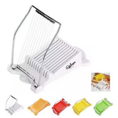 Stainless Steel Meat Slicer with Anti-Slip Groove