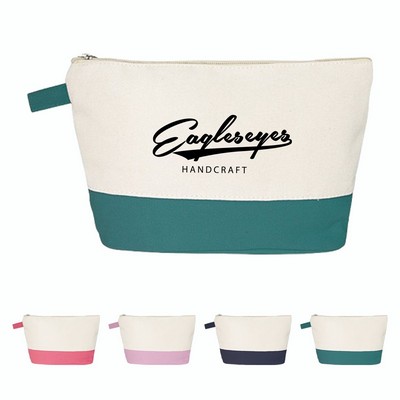 Canvas Multi-Purpose Zipper Pouch