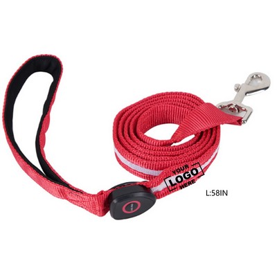 Dog Leash With Light LED Dog Leash