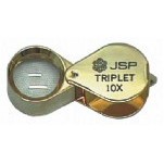 Goldtone 10X Triplet Loupe