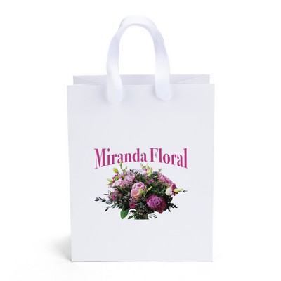 Elizabeth™ - Ribbon Handle Matte Eurotote - Dynamic Color