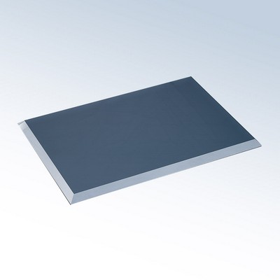 Slant Beveled Edge Black Glass Base
