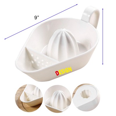 Manual Juicer with Bowl Handle