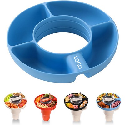 Silicone Snack Tray for 40 oz tumbler