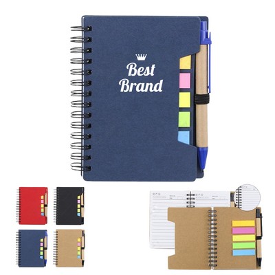 Spiral Notebook with Pen