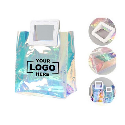 Clear Holographic PVC Tote(Free Shipping)