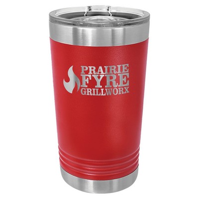 Polar Camel Red 16 oz. Pint with Slider Lid