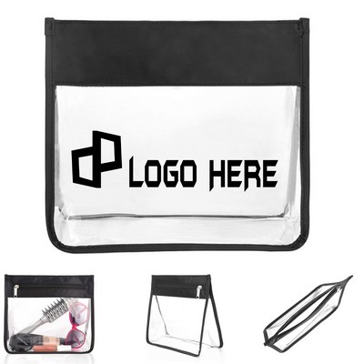 Clear Makeup Zipper Bag