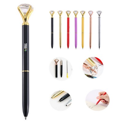 Diamond Ballpoint Pens with Crystal