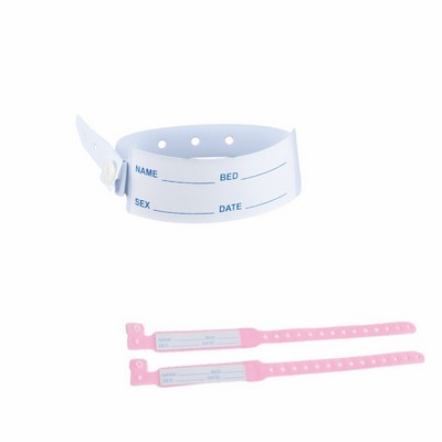 Hospital ID Wristbands Vinyl Patient Bands