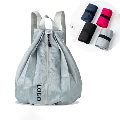 Large - capacity Foldable Portable Backpack