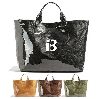 Tote retro casual letter bag