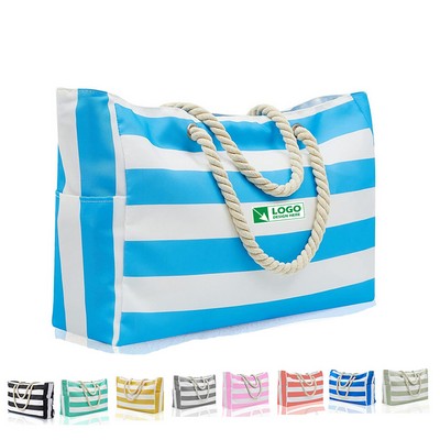 Sandproof Water-resistant Large Beach Bag