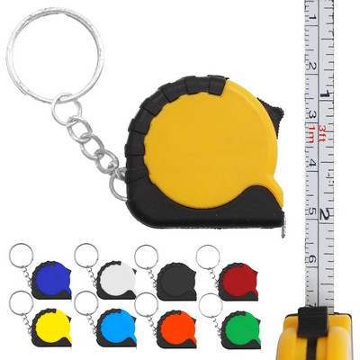 Mini Keychain Steel Tape Measure