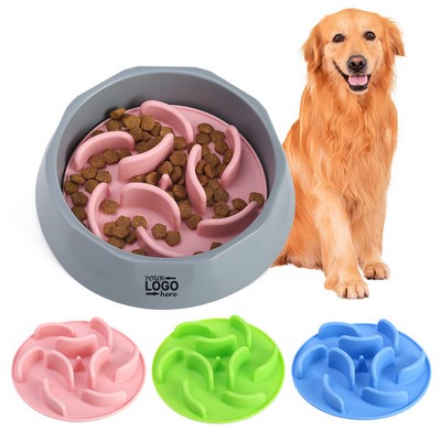 Pet Box Slow Feeder Dog Food Bowl